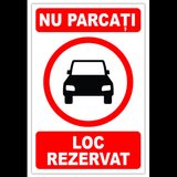 Indicator de securitate nu parcati loc rezervat